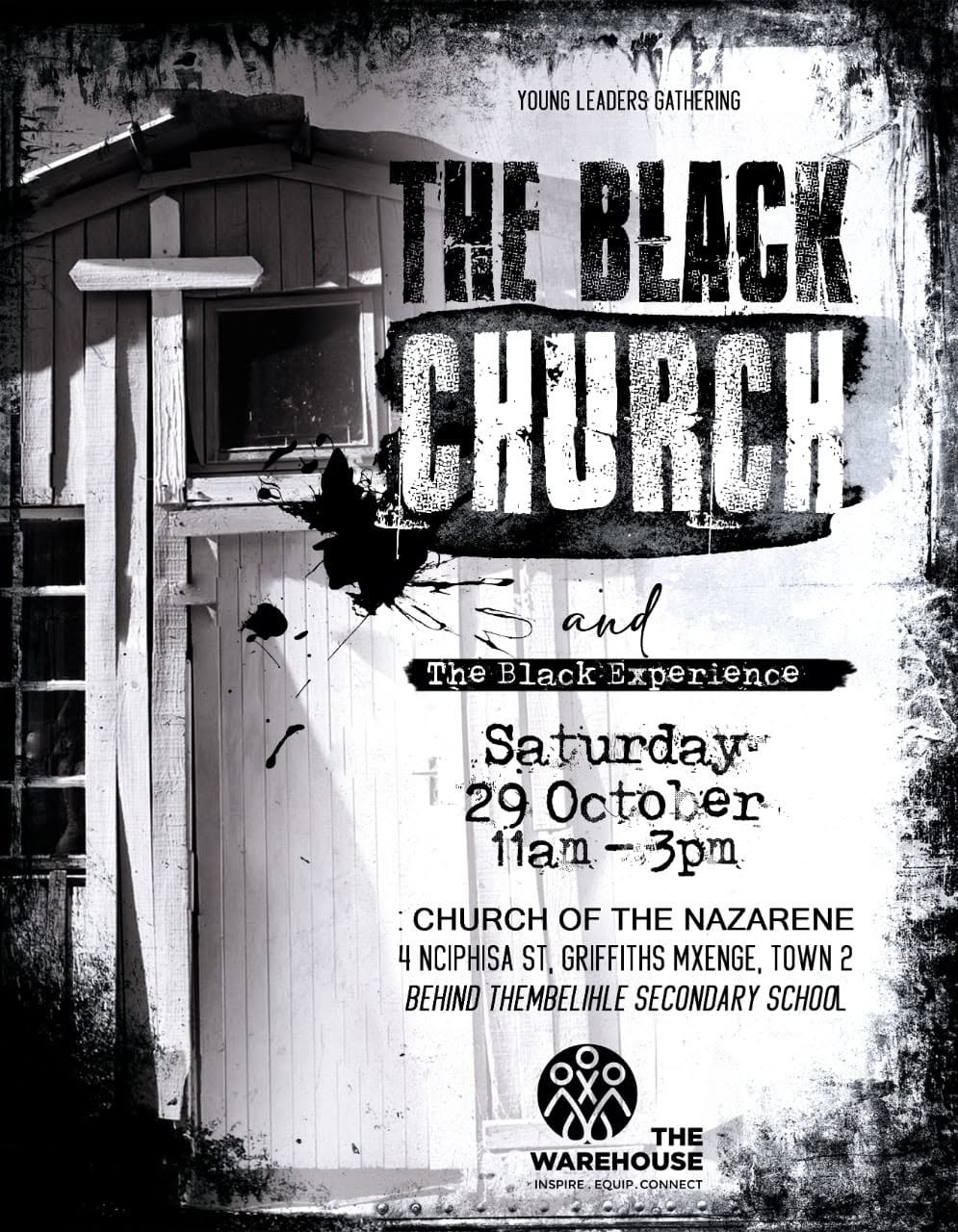Poster for The Black Church and the Black Experience gathering.