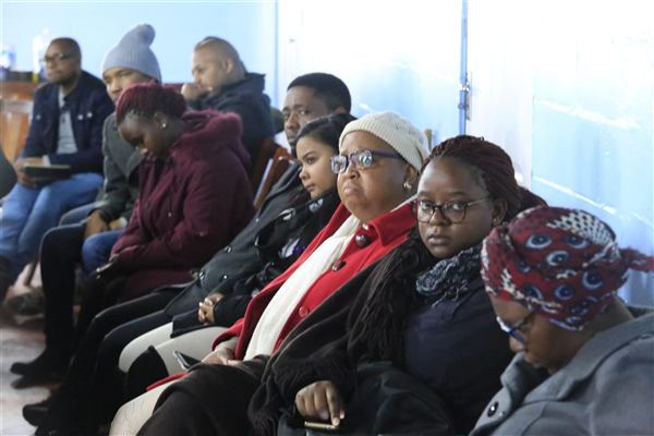 Participants at an eKasi Theologies event.