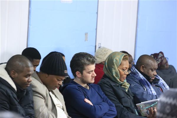 People holding a shared conversation.