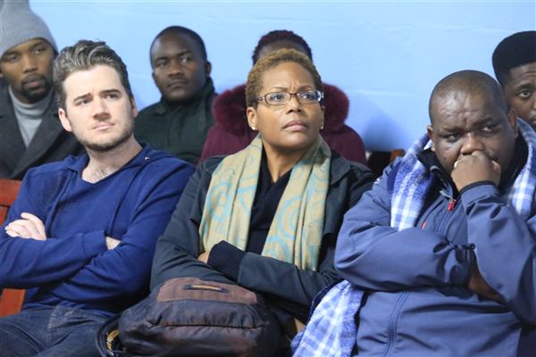 Community gathering image.
